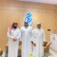 رئيس الجمعية يزور جمعية عين لطب العيون بجازان