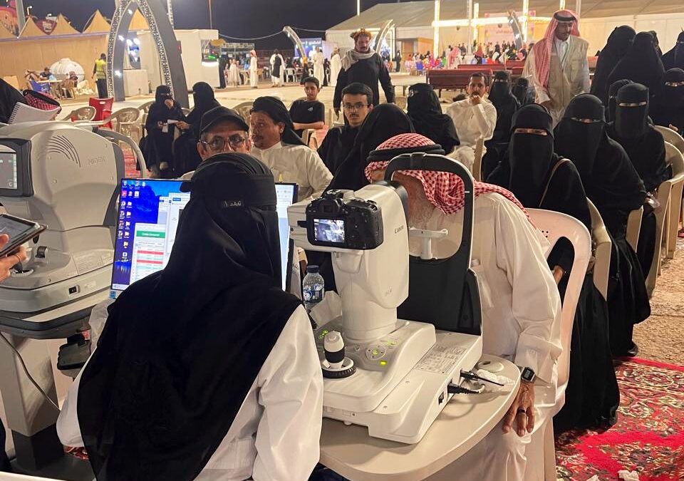 الجمعية تنفذ برنامج فحوصات طبية لمرضى السكري بالشراكة مع جمعية عين لطب العيون